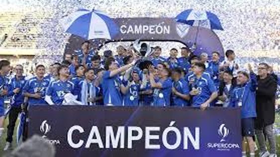 Vélez, campeón de la Supercopa