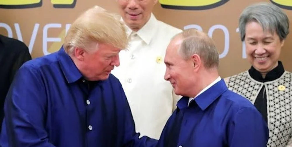 Donald Trump y Vladimir Putin. (Archivo)