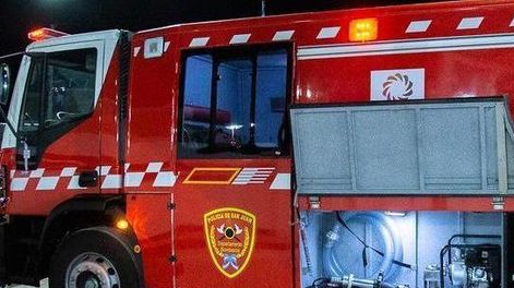 Una garrafa se prendió fuego y las pérdidas son totales