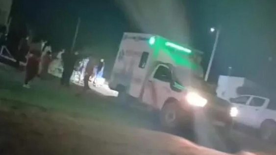 La zona del accidente fatal.