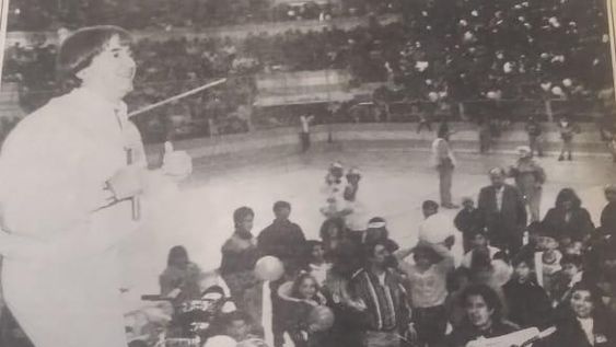 El día que Carlitos Balá fue parte del chocolate “más grande de San Juan” y copó el Cantoni