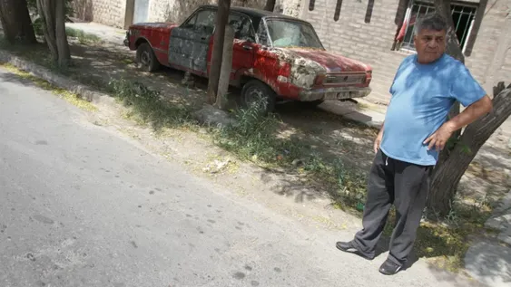 Una ciclista grave ¿por un choque?